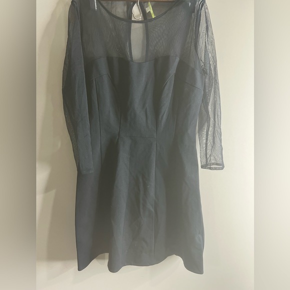 Gianni bini black a line dress size 6 - Picture 4 of 12